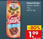 Salami Drops im aktuellen Netto Marken-Discount Prospekt für 1,99 €