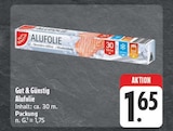 Alufolie im Angebot bei E center in Nürnberg Alufolie Angebote von Gut & Günstig bei E center Nürnberg für 1,65 €