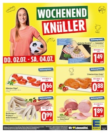 Steak im EDEKA Prospekt "Wir lieben Lebensmittel." mit 26 Seiten (Regensburg)