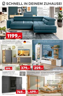 Ecksofa im porta Möbel Prospekt "SO GÜNSTIG KOMMEN WIR NICHT MEHR ZUSAMMEN" mit 16 Seiten (Hamburg)