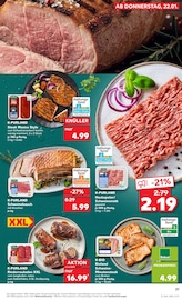 Schweinebauch im Kaufland Prospekt in Brandenburg Aktueller Kaufland Prospekt mit Schweinebauch, "Aktuelle Angebote", Seite 21