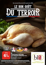 Catalogue Supermarchés Bi1 en cours à Vermenton et alentours, "Le bon goût du terroir", 28 pages, 18/09/2024 - 23/09/2024