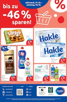 Kaffee im budni Prospekt "drogeriemarkt" mit 10 Seiten (Berlin)