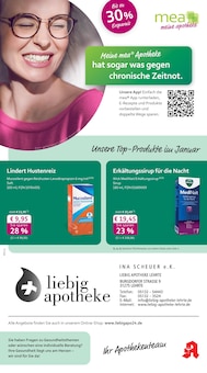 mea - meine apotheke Prospekt Unsere Januar-Angebote mit 4 Seiten