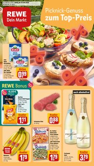 Bananen im aktuellen REWE Prospekt (Osnabrück) Bananen im REWE Prospekt "Dein Markt" mit 18 Seiten (Osnabrück)