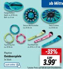 Outdoorspiele von Playtive für 3,99 € bei Lidl im Angebot Outdoorspiele von Playtive im aktuellen Lidl Prospekt