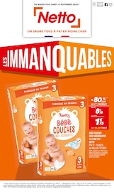 Prospectus Discount Alimentaire Netto en cours à Fontenay-en-Parisis et alentours, "LES IMMANQUABLES", 18 pages, 04/11/2025 - 10/11/2025 Catalogue Discount Alimentaire Netto en cours à Fontenay-en-Parisis et alentours, "LES IMMANQUABLES", 18 pages, 04/11/2025 - 10/11/2025