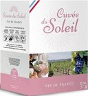 Vin de France Rosé 11.5% vol. - CUVEE DU SOLEIL en promo chez Casino Supermarchés Saint-Vallier à 9,99 €