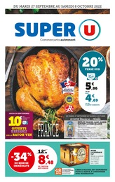 Super U Catalogue "Commerçants autrement", 24 pages, Semoutiers-Montsaon, 27/09/2022 - 09/10/2022 Super U Catalogue "Commerçants autrement", 24 pages, Semoutiers-Montsaon, 27/09/2022 - 09/10/2022