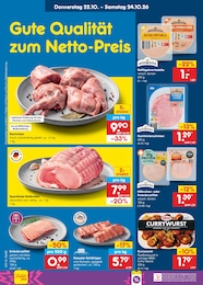 Putenbrust Angebot & Preis im aktuellen Netto Marken-Discount Prospekt Putenbrust Angebot im aktuellen Netto Marken-Discount Prospekt auf Seite 50