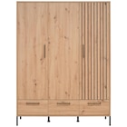 BABYKLEIDERSCHRANK Line Eiche Artisan Angebote von Jimmylee bei XXXLutz Möbelhäuser Duisburg für 549,90 €