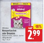 Knuspertaschen von Whiskas im aktuellen EDEKA Prospekt