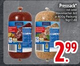 Presssack rot im EDEKA Prospekt Presssack rot von im aktuellen EDEKA Prospekt für 2,99 €