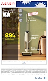 Promos Aspirateur Balai dans le catalogue "Carrefour" de Carrefour Aspirateur Balai en promo dans le catalogue Carrefour à la page 2