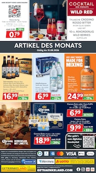 Vodka im aktuellen Getränkeland Prospekt (Lübeck) Vodka im Getränkeland Prospekt "Die Getränkekönner" mit 12 Seiten (Lübeck)