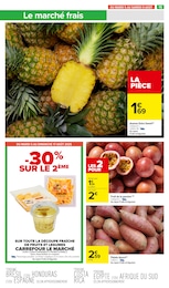 Prix et réduction Patate Douce dans le prospectus Carrefour Market en cours Offre Patate Douce dans le catalogue Carrefour Market du moment à la page 19