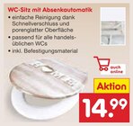 WC-Sitz mit Absenkautomatik Angebote bei Netto Marken-Discount Homburg für 14,99 €