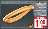 Zarte Wiener Würstchen Angebote von Bauern Gut bei EDEKA Berlin für 1,00 €