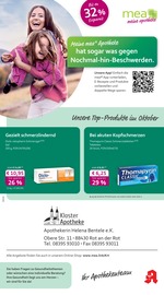 Aktueller mea - meine apotheke Apotheken Prospekt in Ochsenhausen und Umgebung, "Unsere Oktober-Angebote" mit 4 Seiten, 01.10.2025 - 31.10.2025