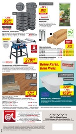 Aktueller toom Baumarkt Prospekt mit Sonnenschirm, "Respekt, wer's selber macht.", Seite 20