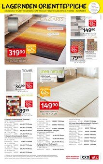 Teppichboden im aktuellen XXXLutz Möbelhäuser Prospekt (Braunschweig) Teppichboden im XXXLutz Möbelhäuser Prospekt "10.000e Artikel dauerhaft günstig!" mit 20 Seiten (Braunschweig)