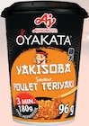 Nouilles Yakisoba Saveur Poulet Teriyaki - OYAKATA en promo chez Intermarché Hyper Nouilles Yakisoba Saveur Poulet Teriyaki - OYAKATA dans le catalogue Intermarché Hyper