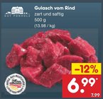 Gulasch vom Rind im Angebot bei Netto Marken-Discount in Worms Gulasch vom Rind Angebote von Gut Ponholz bei Netto Marken-Discount Worms für 6,99 €