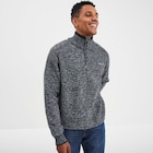 Pull camionneur zippé droit Creeks gris foncé homme à 39,99 € dans le catalogue La Halle