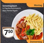 Aktuelles Schweinegulasch Angebot bei GLOBUS in Braunschweig ab 7,50 €