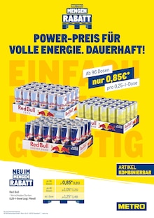 Energydrink im aktuellen METRO Prospekt (Freiberg) Energydrink im METRO Prospekt "Monatsmenü Juli" mit 45 Seiten (Freiberg)