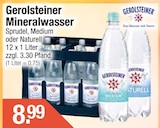 Mineralwasser im Getränke City Prospekt Mineralwasser von Gerolsteiner im aktuellen Getränke City Prospekt für 8,99 €