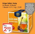 Salbei-Honig Angebote von Krüger bei GLOBUS Gera für 2,00 €