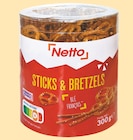 Sticks & Bretzels - NETTO en promo chez Netto Sticks & Bretzels - NETTO dans le catalogue Netto