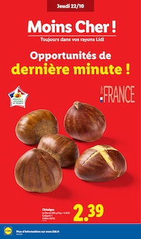 Promotion Pomme De Terre dans le prospectus Lidl, valable du 22/10/2026 au 28/10/2026 Promo Pomme De Terre dans le catalogue Lidl du moment à la page 4