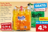 Fanta, Sprite oder Mezzo Mix Angebote bei Netto Marken-Discount Oschersleben für 1,59 €