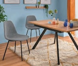 Table avec rallonge dans le catalogue Super U