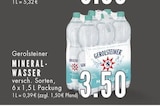 Aktuelle Gerolsteiner Angebote bei E center in Gelsenkirchen Aktuelles Mineralwasser Angebot bei E center in Gelsenkirchen ab 3,50 €