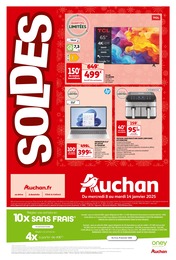 Prospectus Auchan Hypermarché à Vivonne: "SOLDES", 12} pages, 08/01/2025 - 14/01/2025