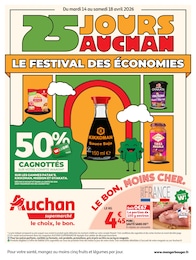 Prospectus Auchan Supermarché à Orléans "25 JOURS AUCHAN", 16 pages, 14/04/2026 - 20/04/2026