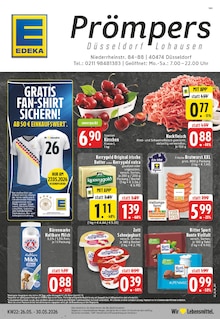 EDEKA Prospekt der Woche "Aktuelle Angebote" Seite 1, 26.05.2026 bis 30.05.2026 für Düsseldorf Aktueller EDEKA Prospekt "Aktuelle Angebote" Seite 1 von 26 Seiten für Düsseldorf