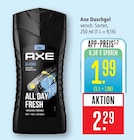 Duschgel im Angebot bei Marktkauf in Bietigheim-Bissingen Duschgel Angebote von Axe bei Marktkauf Bietigheim-Bissingen für 1,99 €