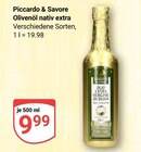 Olivenöl nativ extra im Angebot bei GLOBUS in Erfurt Olivenöl nativ extra Angebote von Piccardo & Savore bei GLOBUS Erfurt für 9,99 €