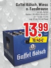 Gaffel Kölsch, Wiess o. Fassbrause Angebote von Gaffel Kölsch bei Trinkgut Brühl für 13,99 €