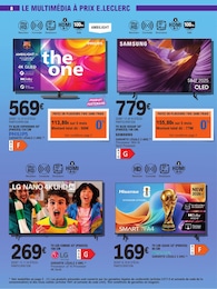 Offre Tv Led dans le catalogue E.Leclerc du moment à la page 8