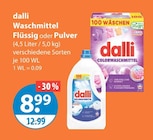 Waschmittel Flüssig von dalli im aktuellen V-Markt Prospekt für 8,99 €