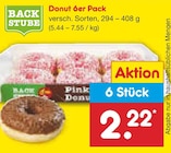 Donut 6er Pack bei Netto Marken-Discount im Prospekt "" für 2,22 €