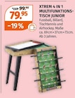 4 IN 1 MULTIFUNKTIONSTISCH JUNIOR im Angebot bei Müller in Wolfsburg 4 IN 1 MULTIFUNKTIONSTISCH JUNIOR Angebote von XTREM bei Müller Wolfsburg für 79,95 €