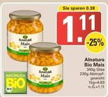 Bio Mais im Angebot bei WEZ in Löhne Bio Mais Angebote von Alnatura bei WEZ Löhne für 1,11 €