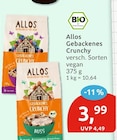 Gebackenes Crunchy von Allos im aktuellen budni Prospekt für 3,99 €