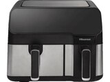Hisense Heißluftfritteuse HAF2900D mit Doppelkammer-System Doppelkammer im MediaMarkt Saturn Prospekt Hisense Heißluftfritteuse HAF2900D mit Doppelkammer-System Doppelkammer von HISENSE im aktuellen MediaMarkt Saturn Prospekt für 129,99 €